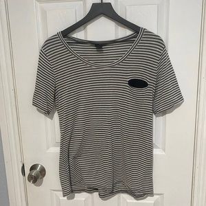 Black&White Striped T-Shirt
